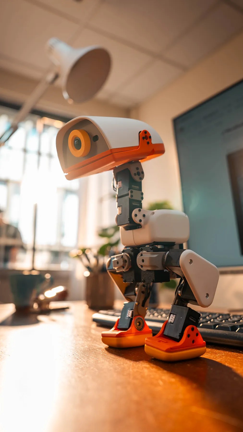 Microduck : un petit canard robot qui apprend de nouveaux tours&nbsp;?
